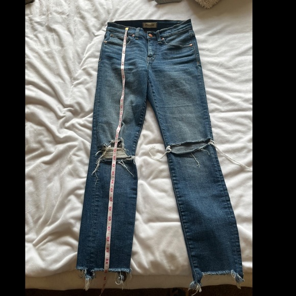 Madewell crop 9” skinny Jeans - Picture 8 of 9